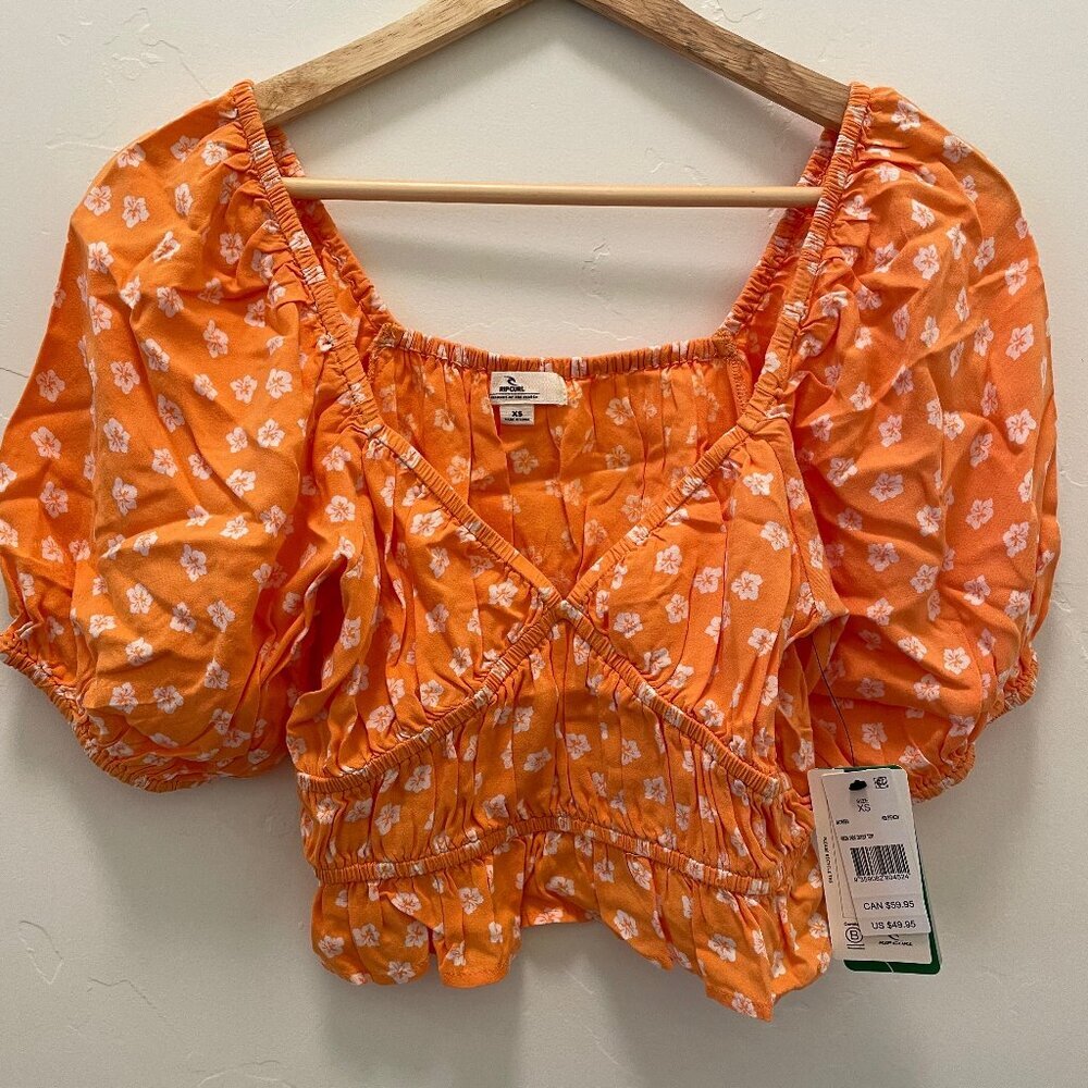 Rip Curl High Tide Ditsy Top NWT